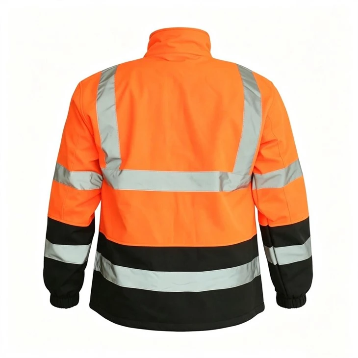 Hi Vis Orange Reflective Work Jacket factory